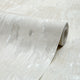 Novara Wallpaper in White and Silver Glitter