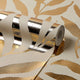 Olive Leaf Wallpaper in Cream with Gold Foil