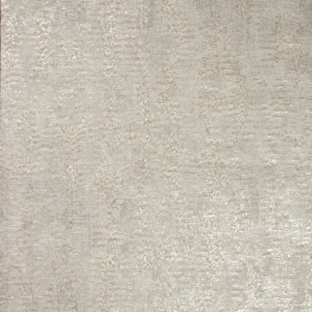 Sample of Orion Metallic Wallpaper in Warm Grey and Silver with Gold