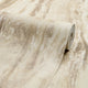 Oslo Wallpaper in Latte and Beige with Silver Metallic