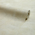 Padua Wallpaper in Cream Metallic on Cream