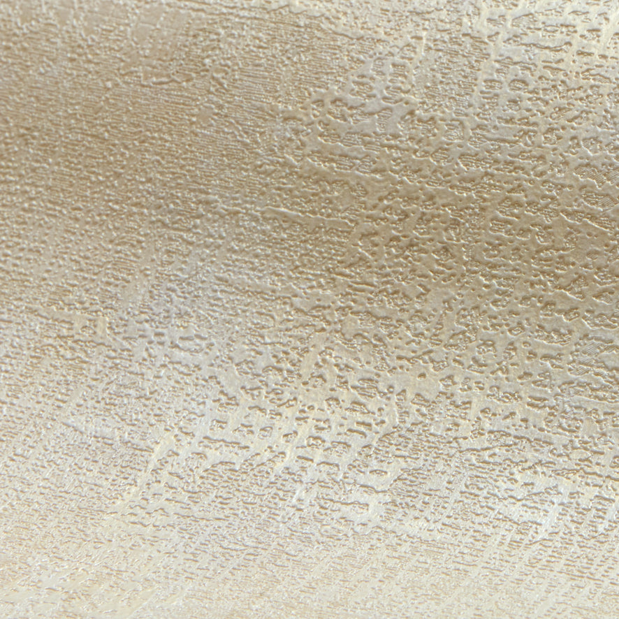 Padua Wallpaper in Cream Metallic on Light Grey