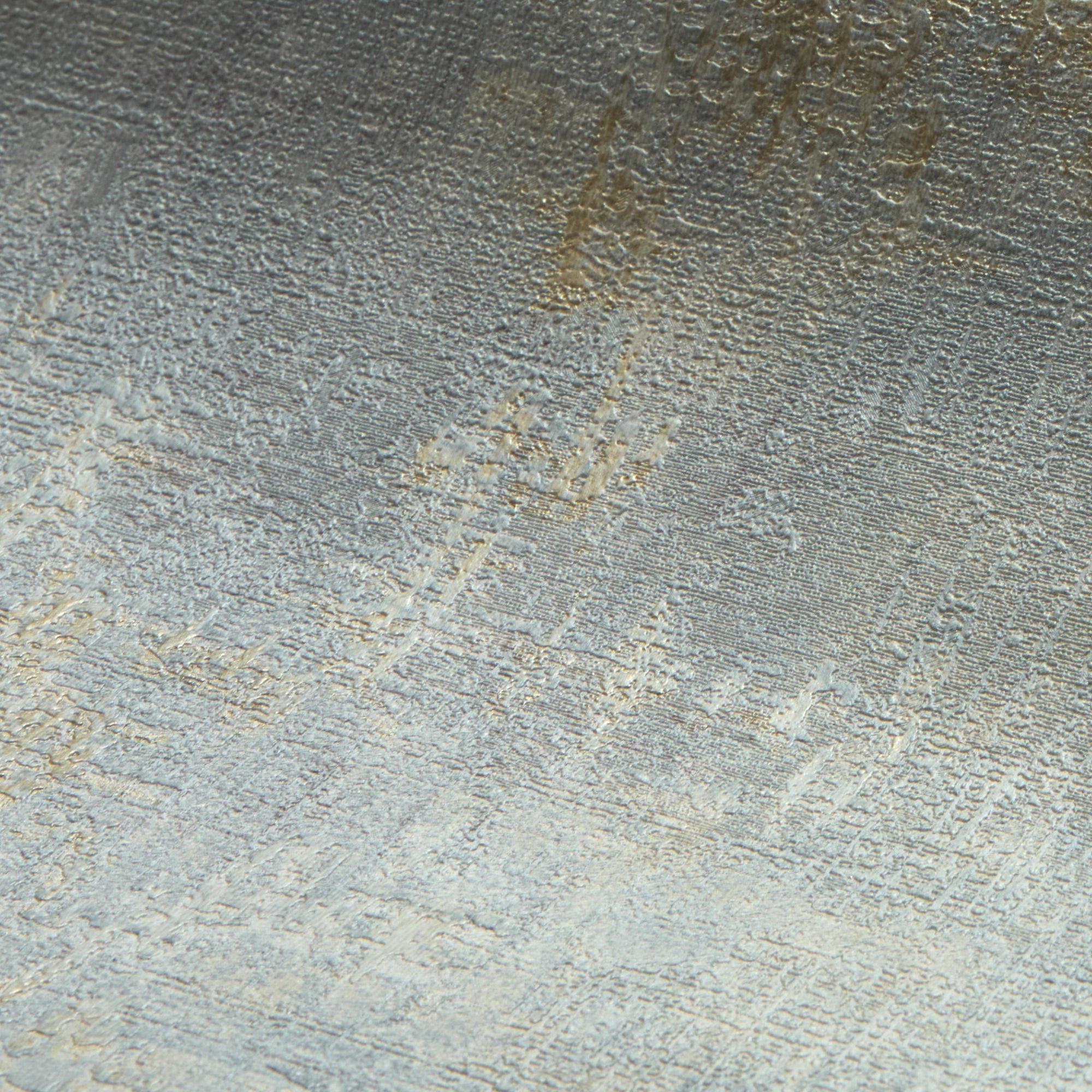 Padua Wallpaper in Gold Metallic on Light Blue