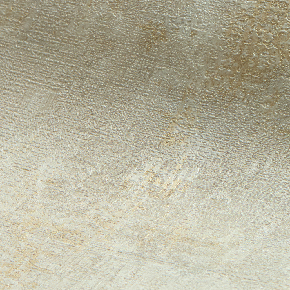 Padua Wallpaper in Gold Metallic on Natural