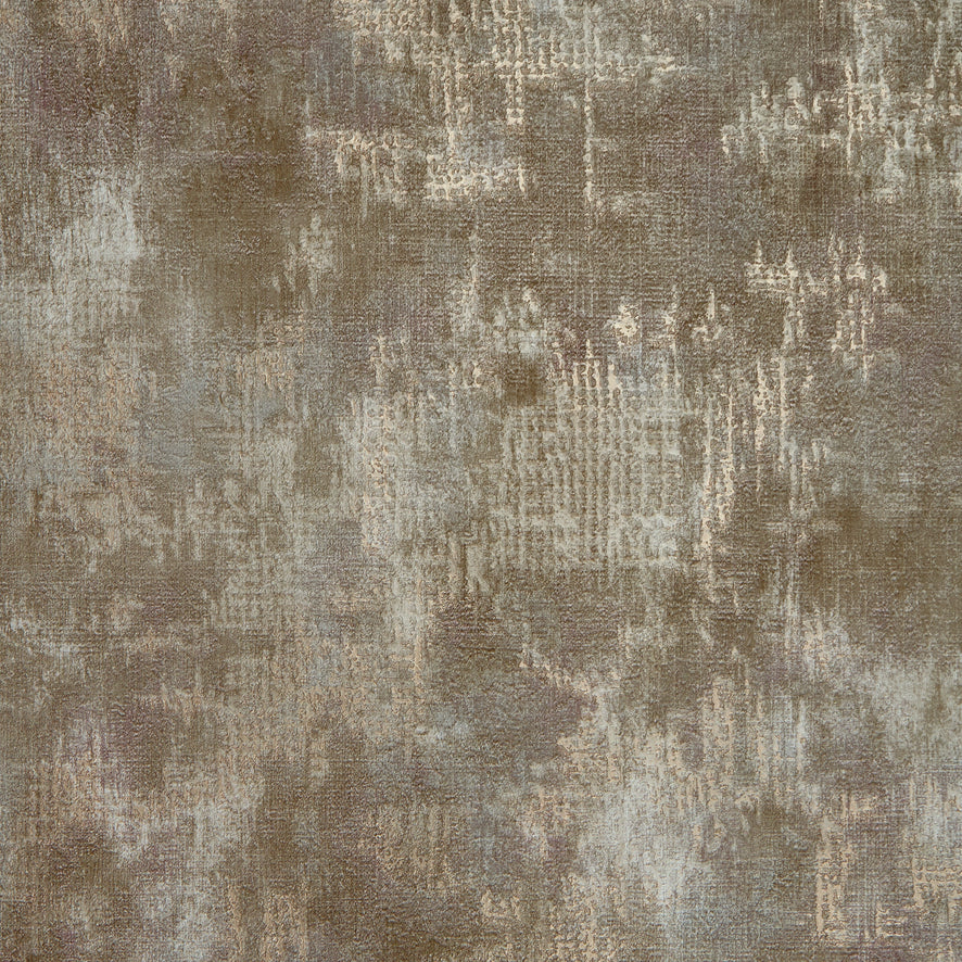 Padua Wallpaper in Mocha Metallic on Mocha