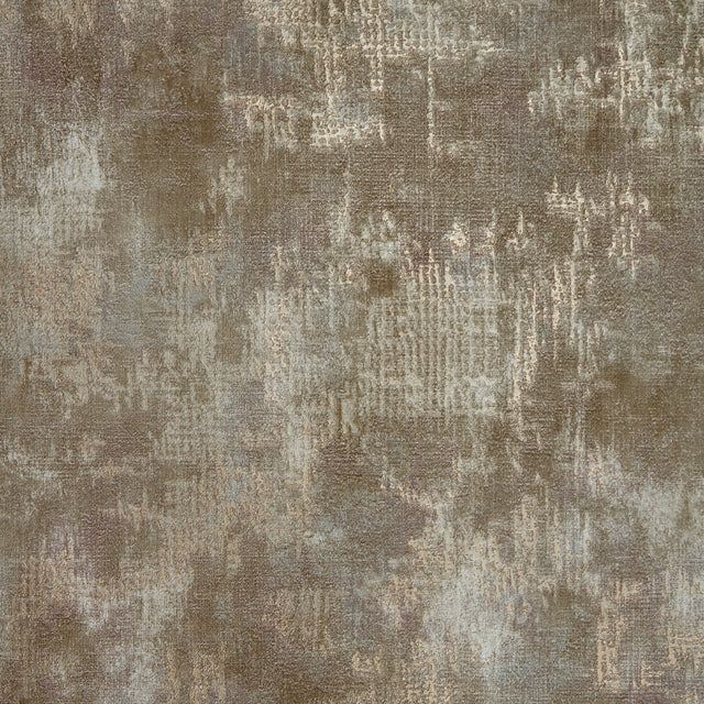 Padua Wallpaper in Mocha Metallic on Mocha
