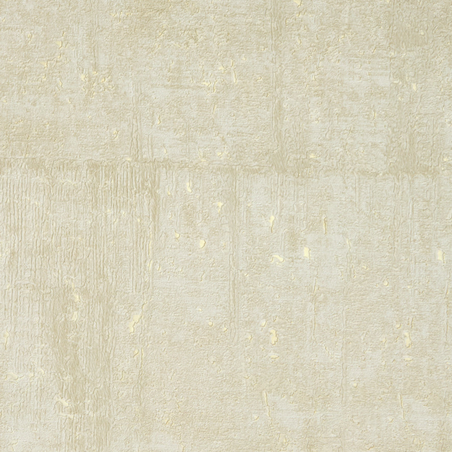 Palermo Wallpaper in Gold Metallic on Cream