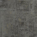 Palermo Wallpaper in Gold Metallic on Graphite