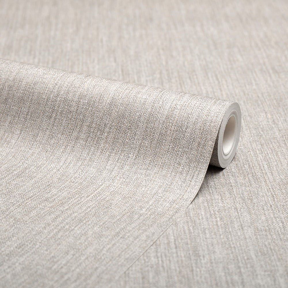 Paradise Linen Wallpaper in Golden Sand