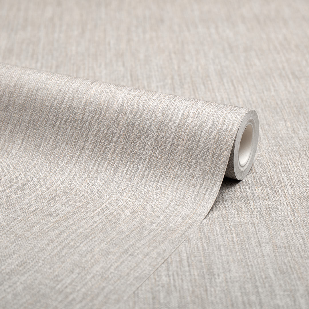 Paradise Linen Wallpaper in Golden Sand