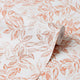 Petite Layered Leaves in Terracotta on Cream