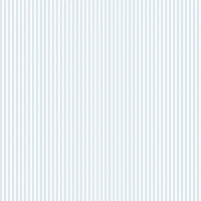 Pin Stripe Wallpaper in Soft Blue