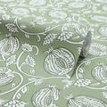 Pomegranate Passion Wallpaper in Pistachio