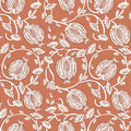 Pomegranate Passion Wallpaper in Terracotta