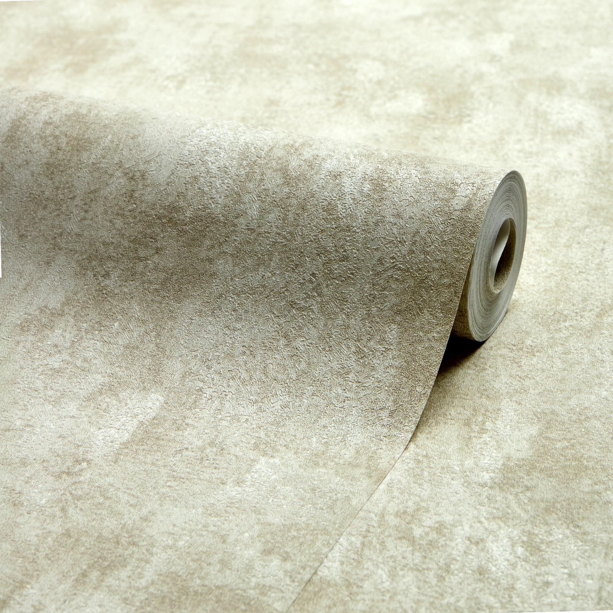 Pori Wallpaper in Beige with Beige Metallic