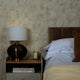Pori Wallpaper in Beige with Beige Metallic