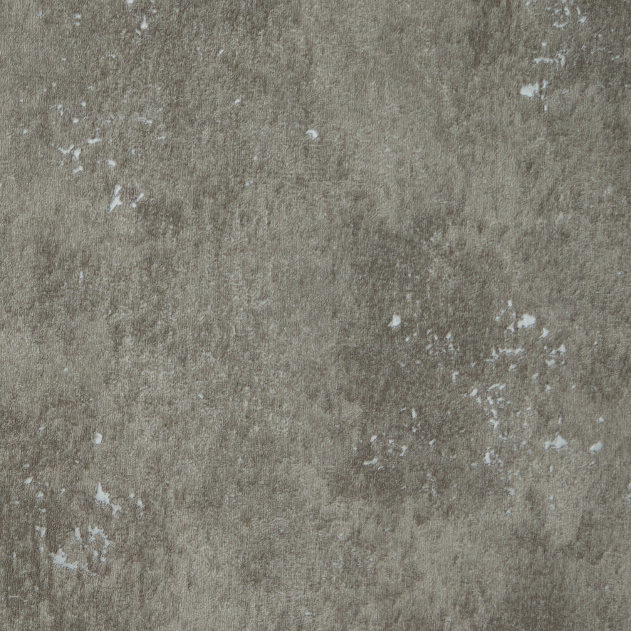 Pori Wallpaper in Grey with Silver Metallic