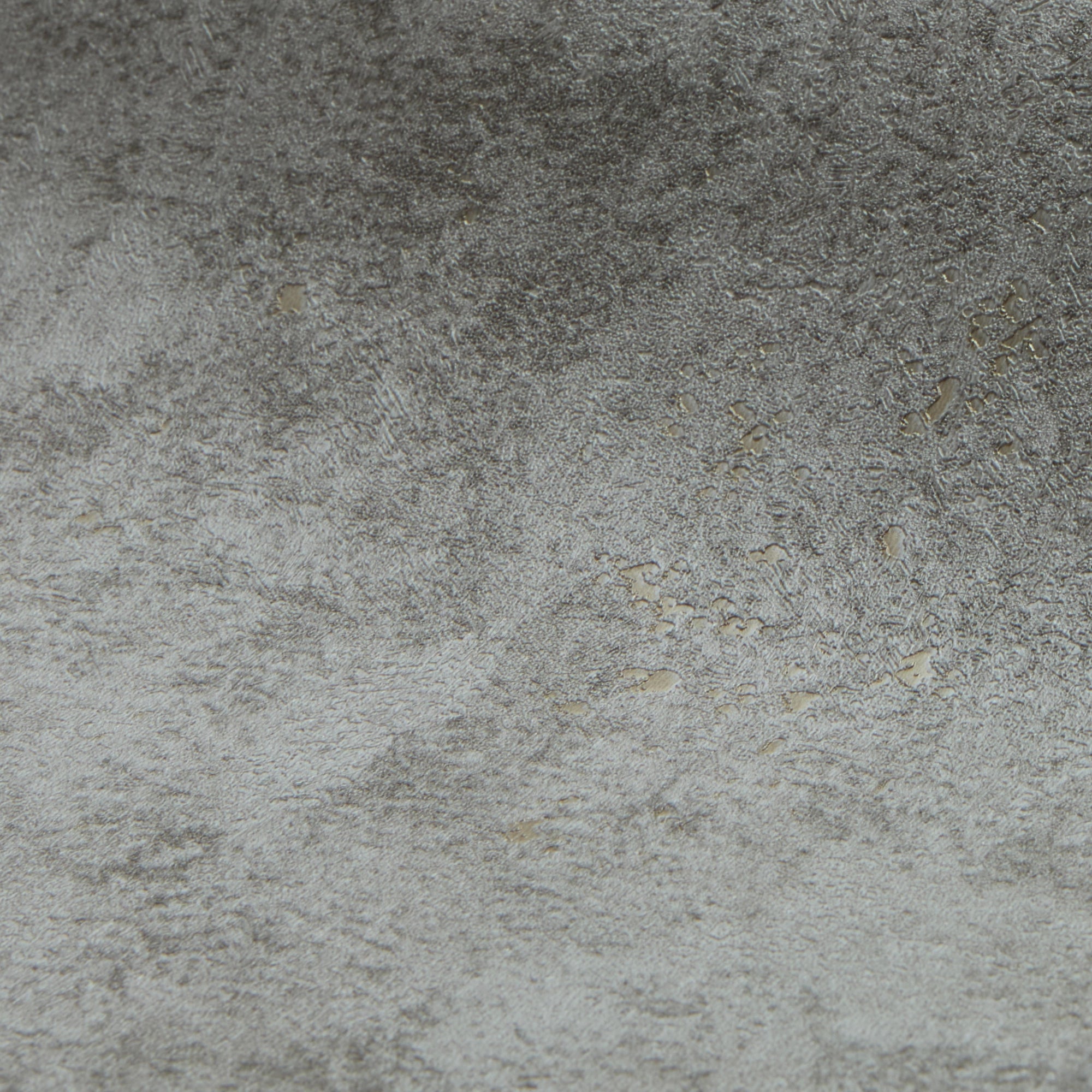 Pori Wallpaper in Light Grey with Gold Metallic
