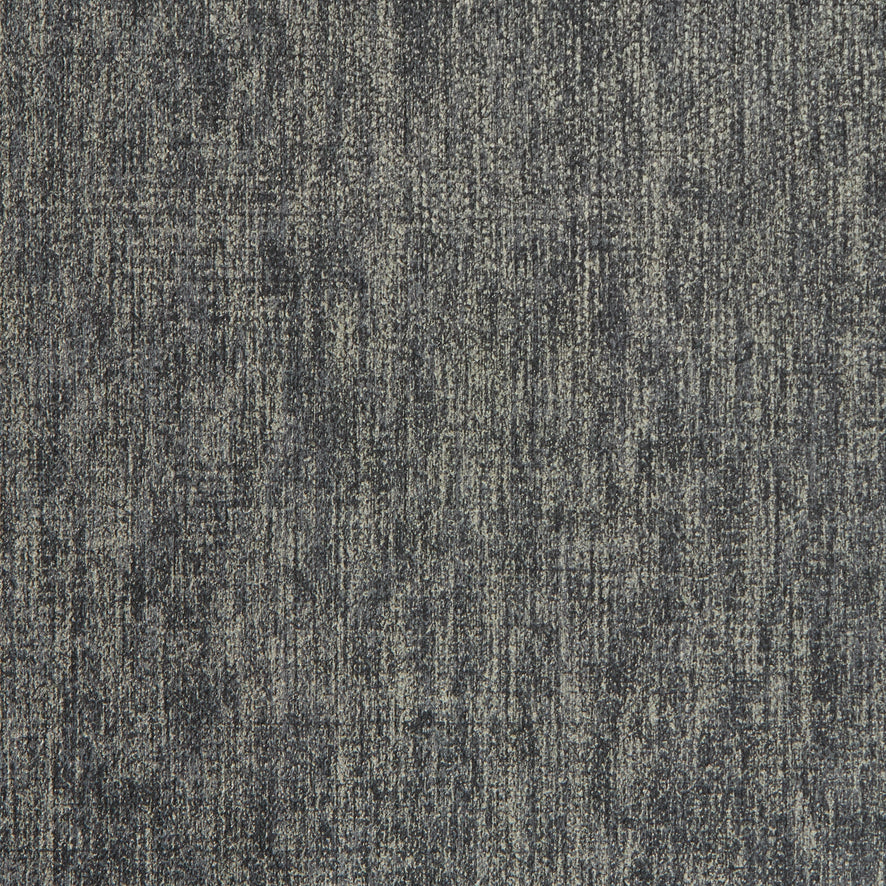 Porto Wallpaper in Black with Gold Metallic