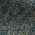 Porto Wallpaper in Denim Blue and Gold Metallic