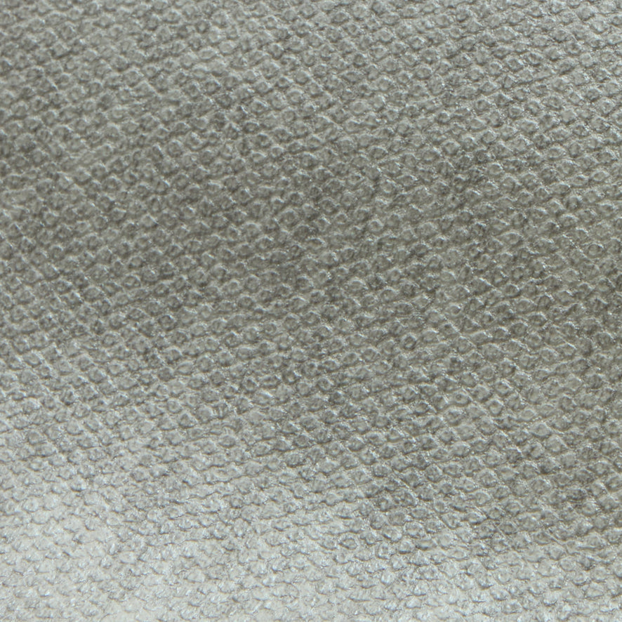 Porto Wallpaper in Light Grey with Silver Metallic