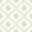 Posy Trellis Wallpaper in Blue and Sage on Cream