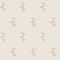 Posy Wallpaper in Taupe on Cream