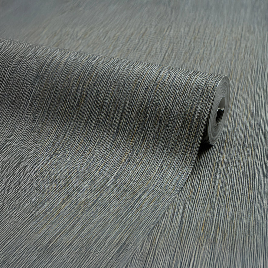 Pristina Wallpaper in Blue Grey