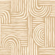 Raffia Curves Wallpaper in Caramel Latte