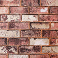 Ancoats Brick Wallpaper in Red