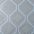 Regal Geo Wallpaper in Slate Grey