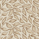 Scattered Leaf Wallpaper in Mocha