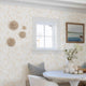 Seastars and Seashells Wallpaper in Ivory