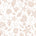Seastars and Seashells Wallpaper in Light Terracotta