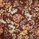 Shadow Garden Wallpaper in Burgundy with Gold Foil