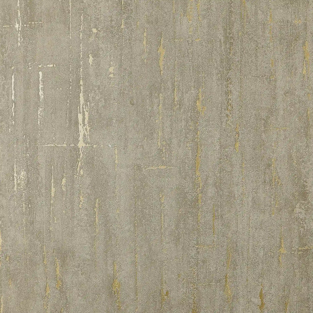 Sofia Wallpaper in Mocha with Gold Metallic