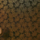 Speckled Leaf Wallpaper in Brown with Gold Foil