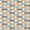 Staggered Stripe Wallpaper in Cool Tones