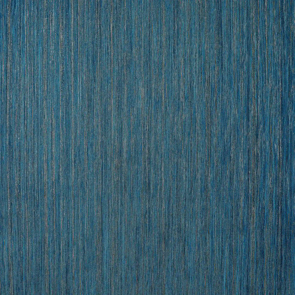 Strata Wallpaper in Blue with Gold Metallic
