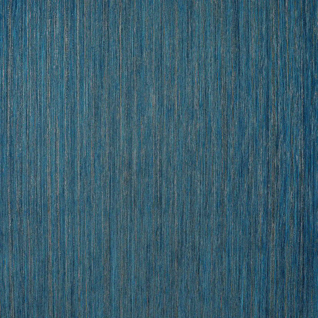 Strata Wallpaper in Blue with Gold Metallic