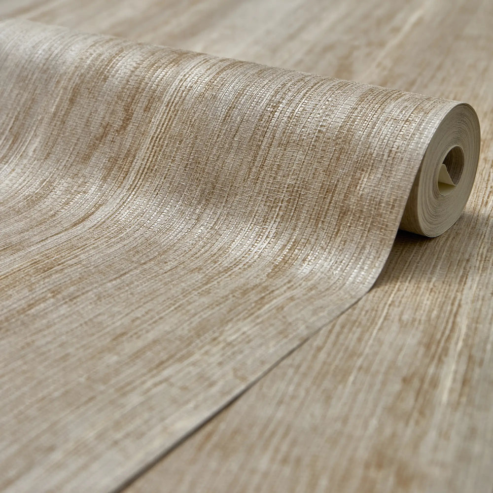 Subtle Ridges Wallpaper in Natural – I Love Wallpaper