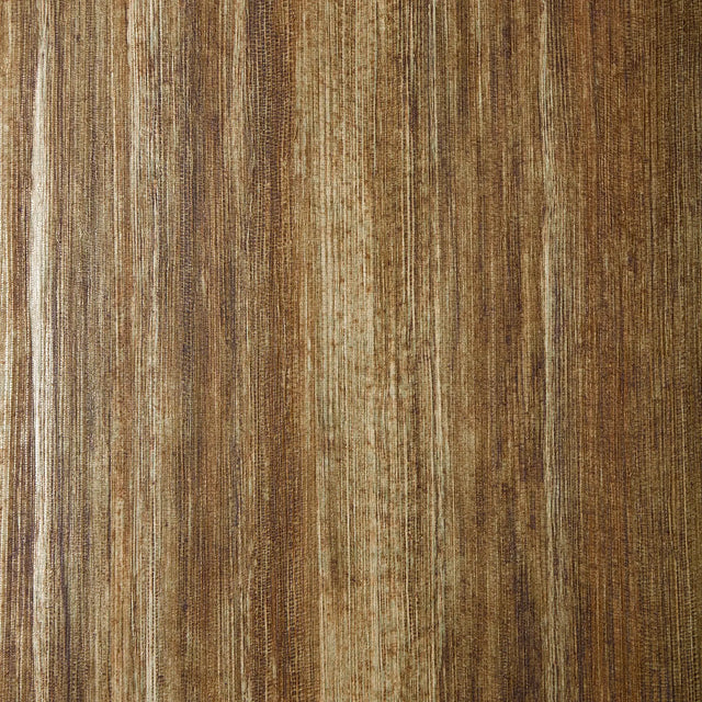 Subtle Ridges Wallpaper in Oak Brown