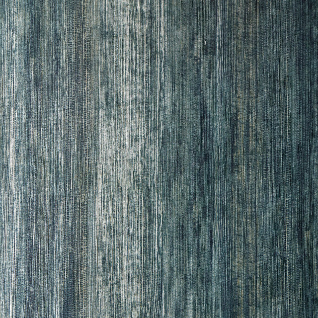 Subtle Ridges Wallpaper in Ocean Blue