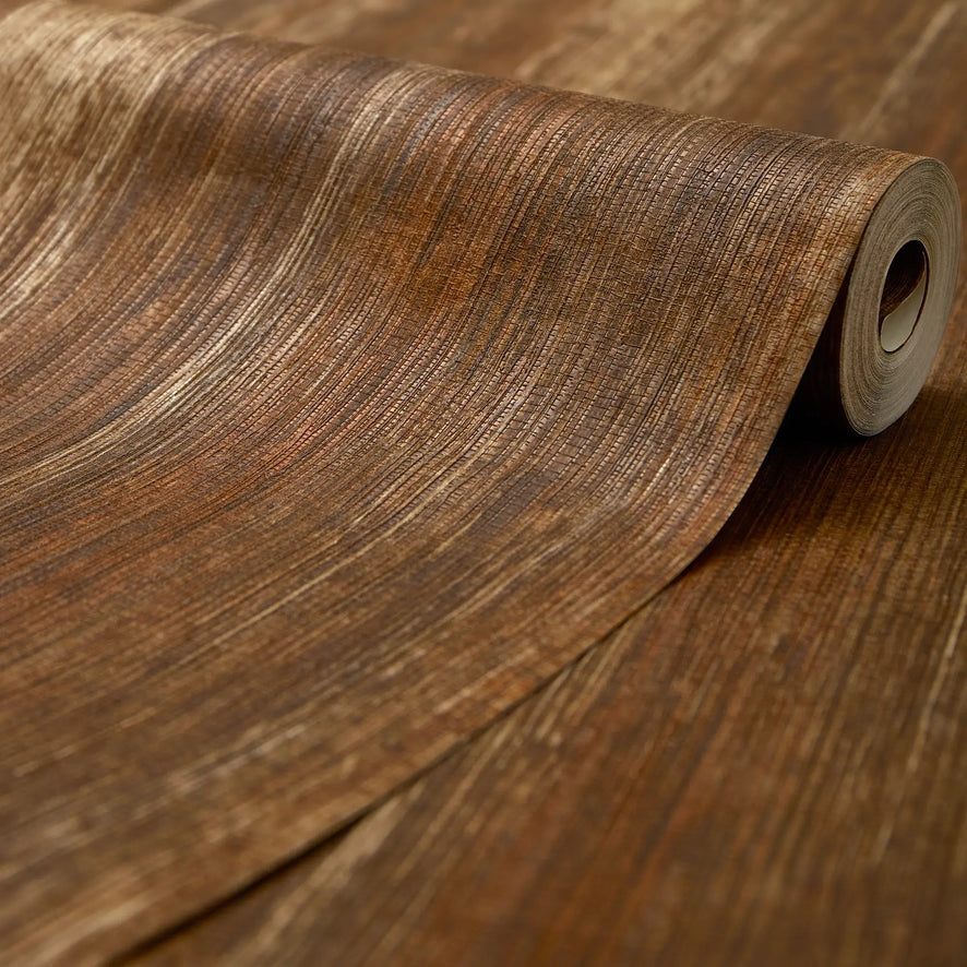 Subtle Ridges Wallpaper in Rust – I Love Wallpaper