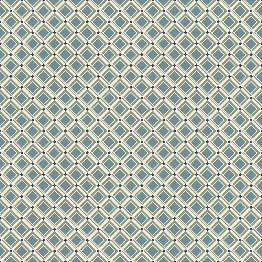 Tessellation Wallpaper in Cool Tones