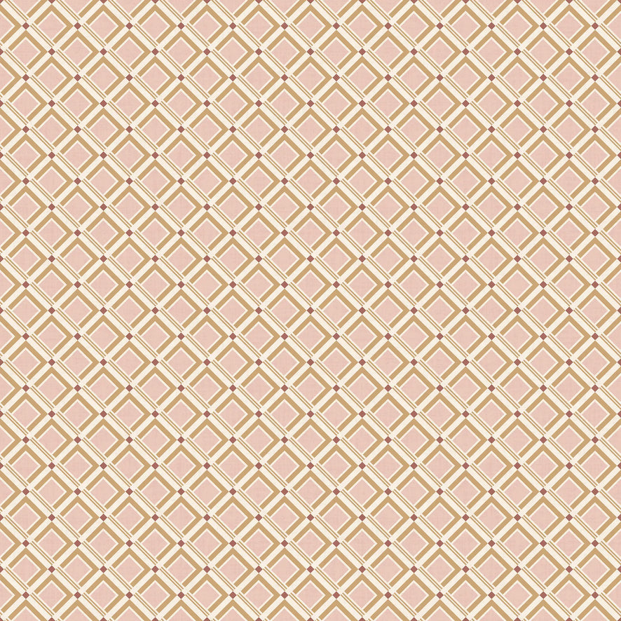 Tessellation Wallpaper in Warm Tones