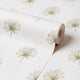 Tiny Tropics Wallpaper in Green on Cream
