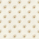 Tiny Tropics Wallpaper in Honey on Cream