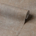 Torino Wallpaper in Cappuccino with Gold Metallic