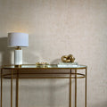 Torino Wallpaper in Gold with Gold Metallic